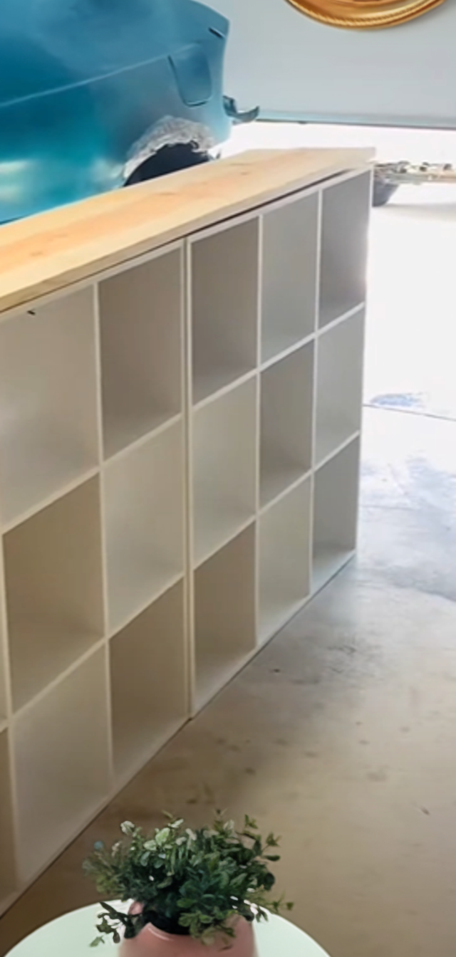 DIY Cube Storage Makeover