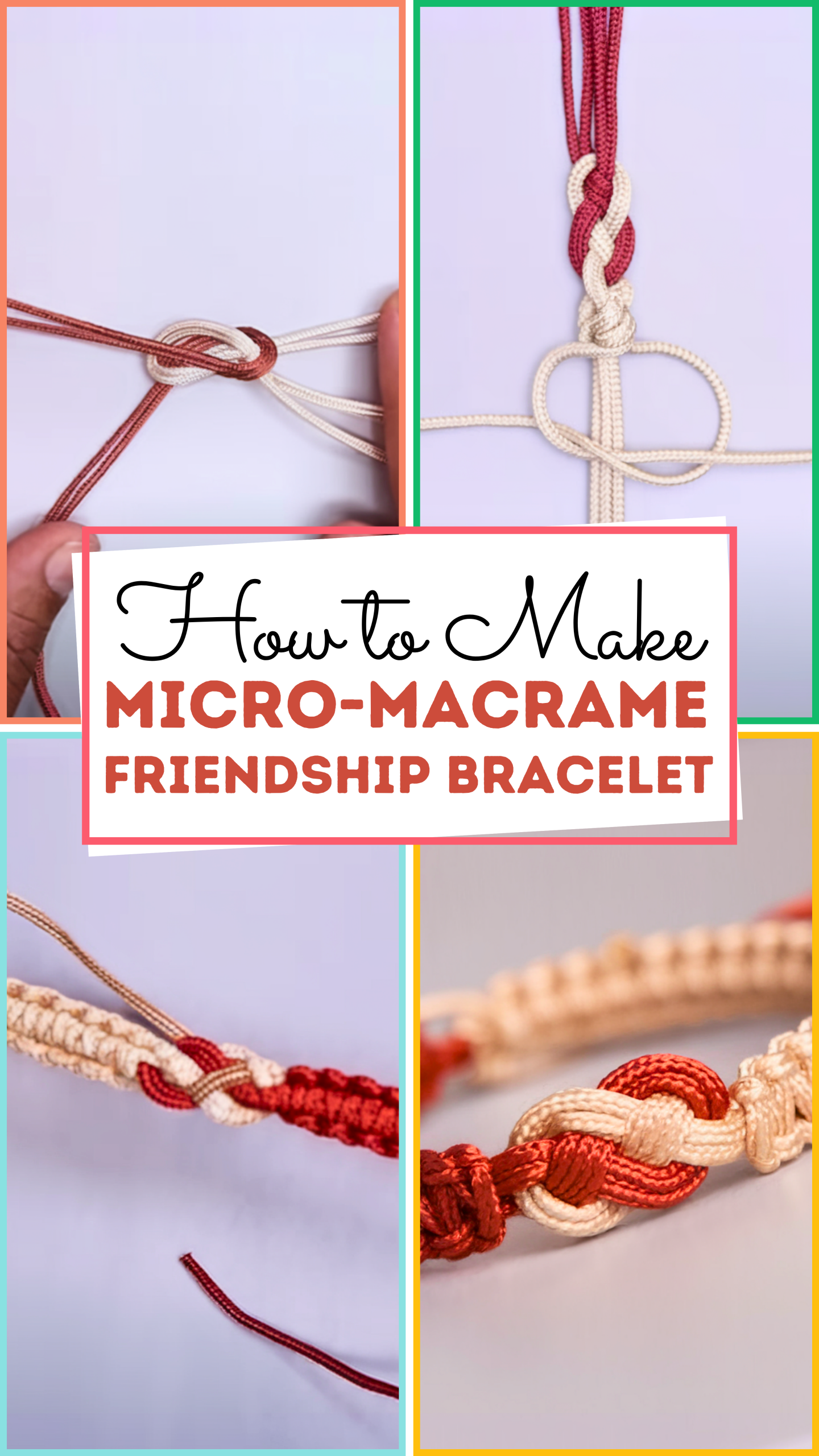 Micro-macrame Friendship Bracelet