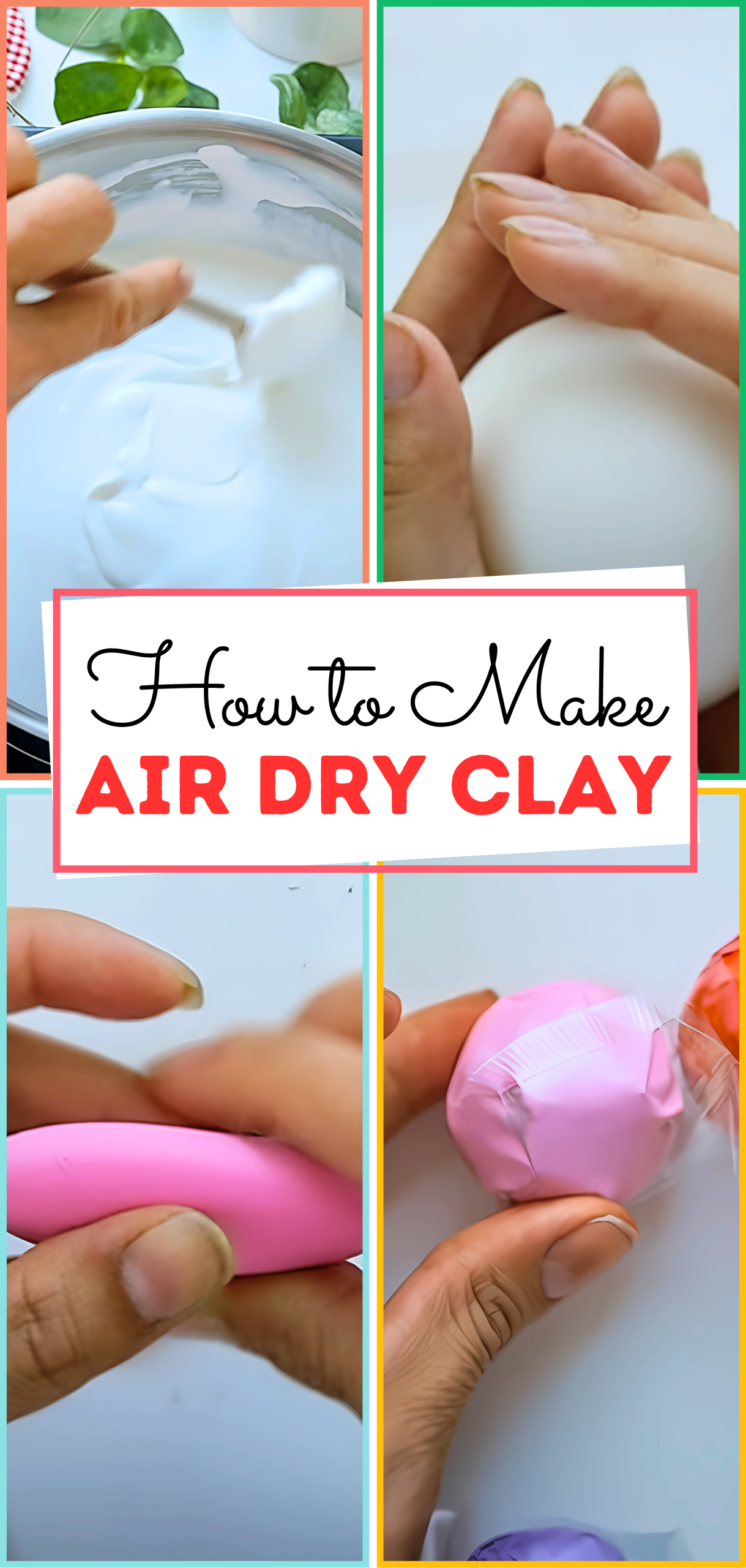 How to Make Air Dry Clay