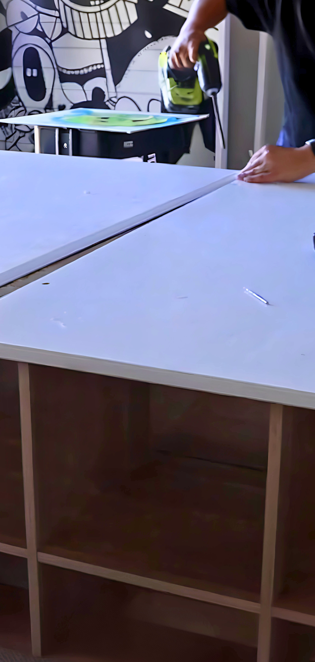 Kallax Hack - Turn a Kallax into a Sewing Table