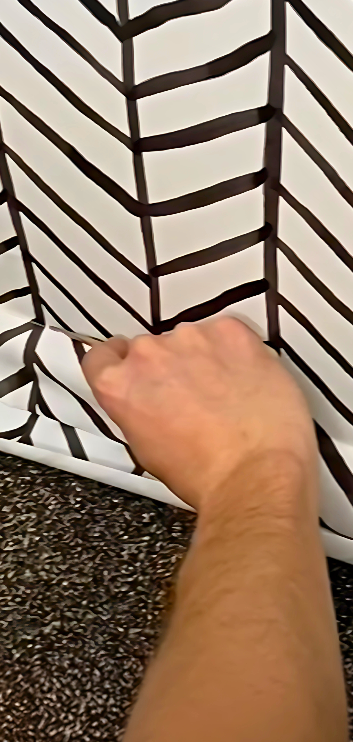 How to Hang Peel and Stick Wallpaper