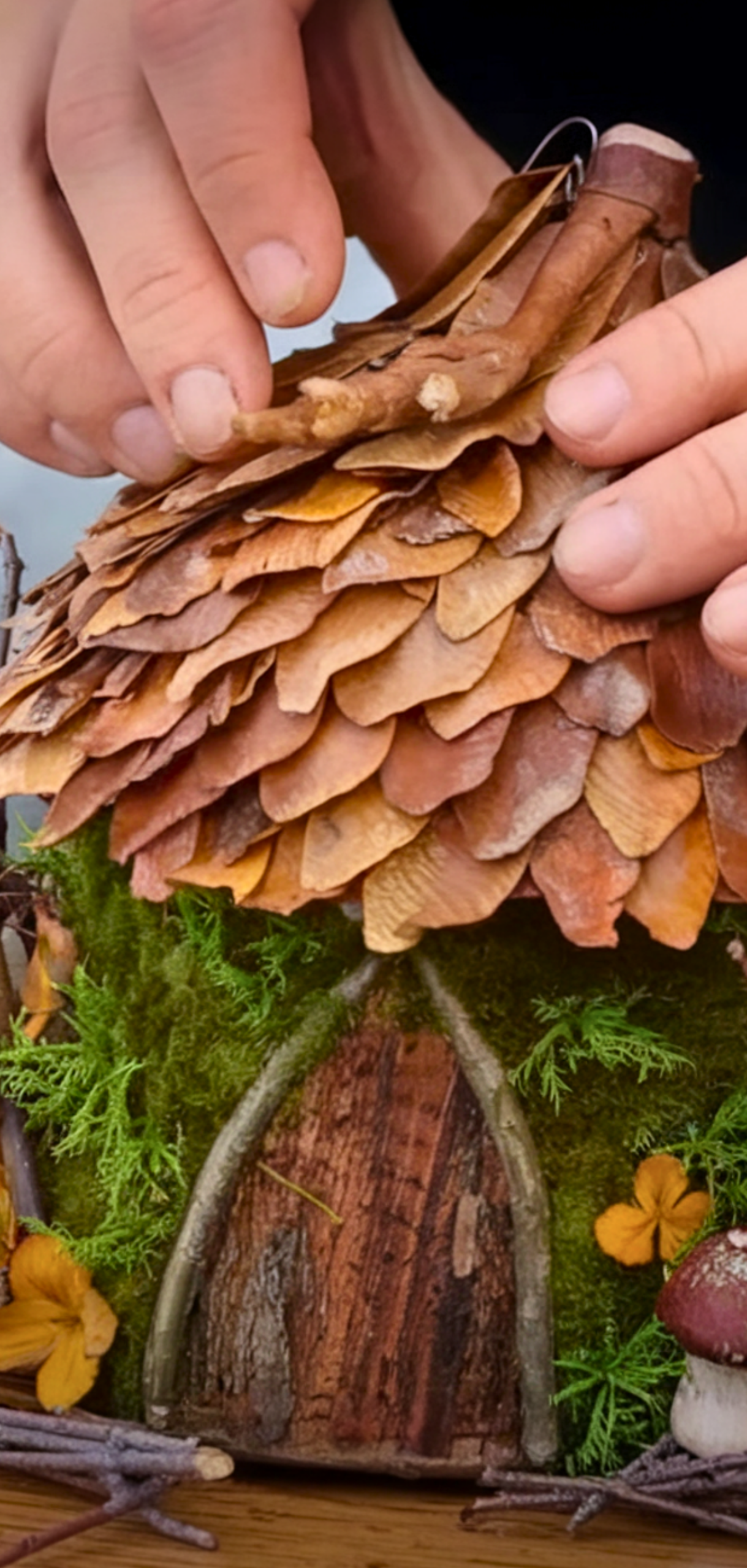 Whimsical DIY Fairy House Planter