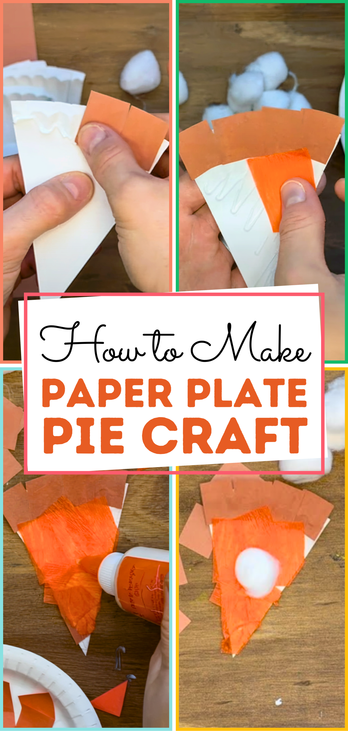 Paper Plate Pie Craft
