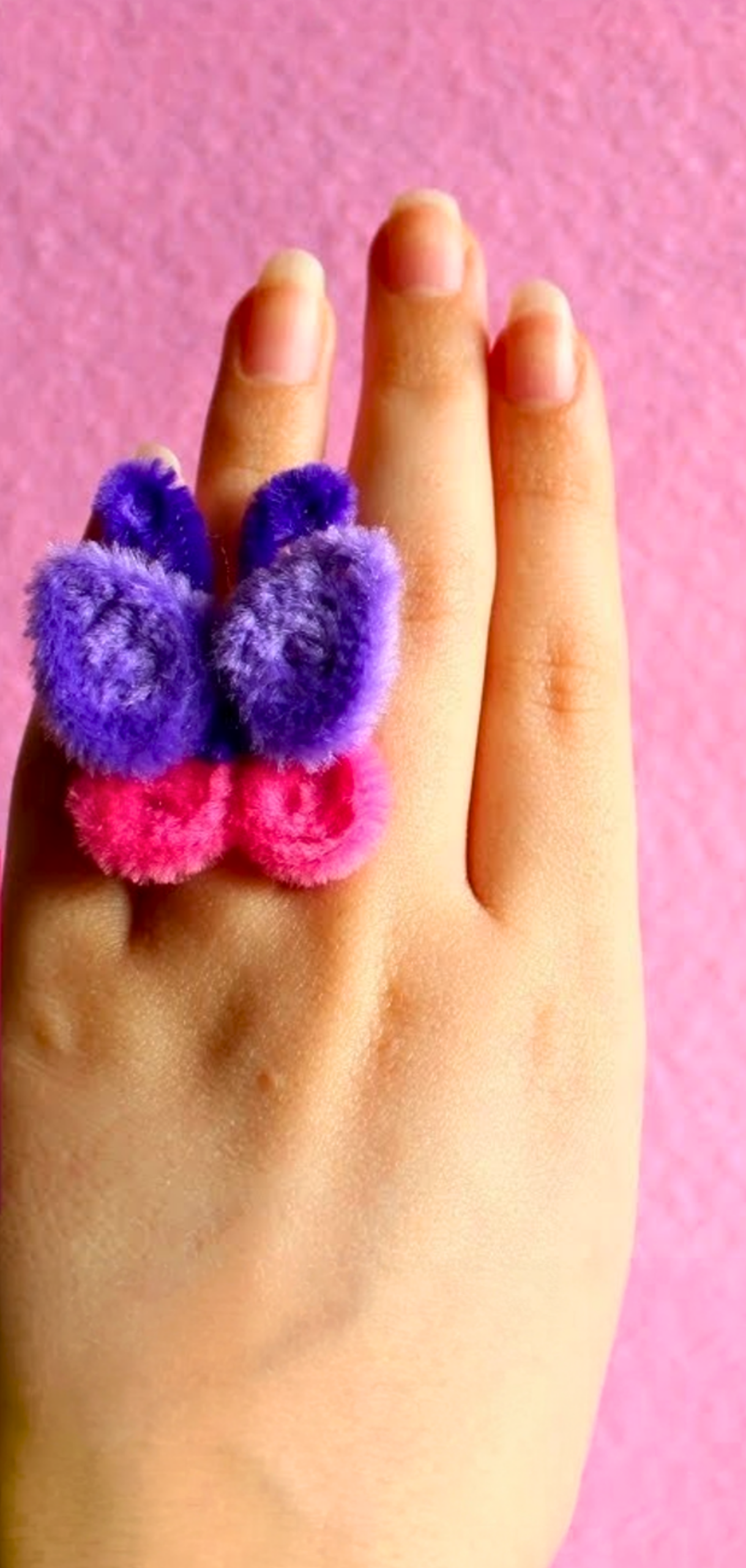 How to Make Pipe Cleaner Butterfly Rings