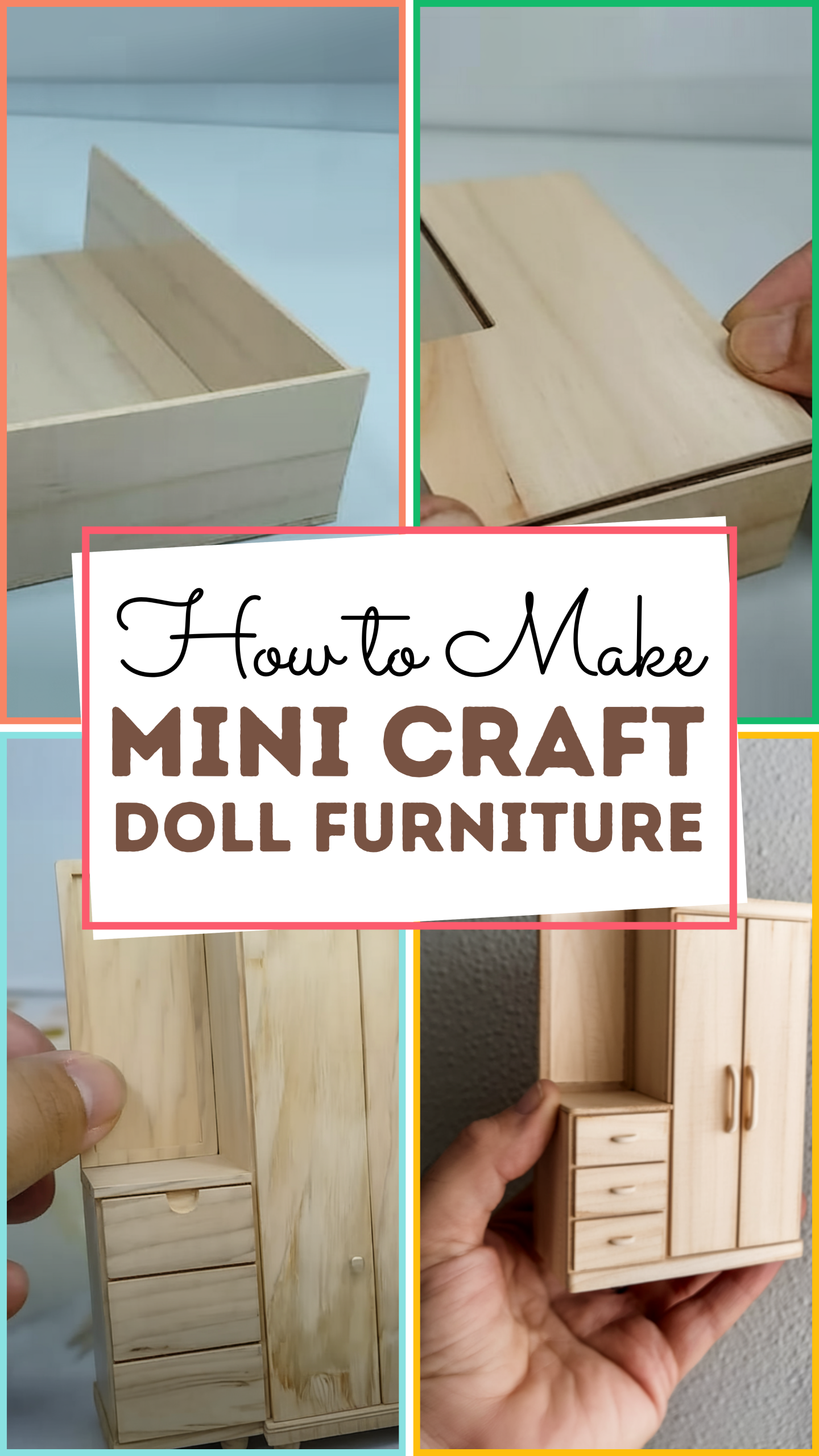 Mini Craft Doll Furniture