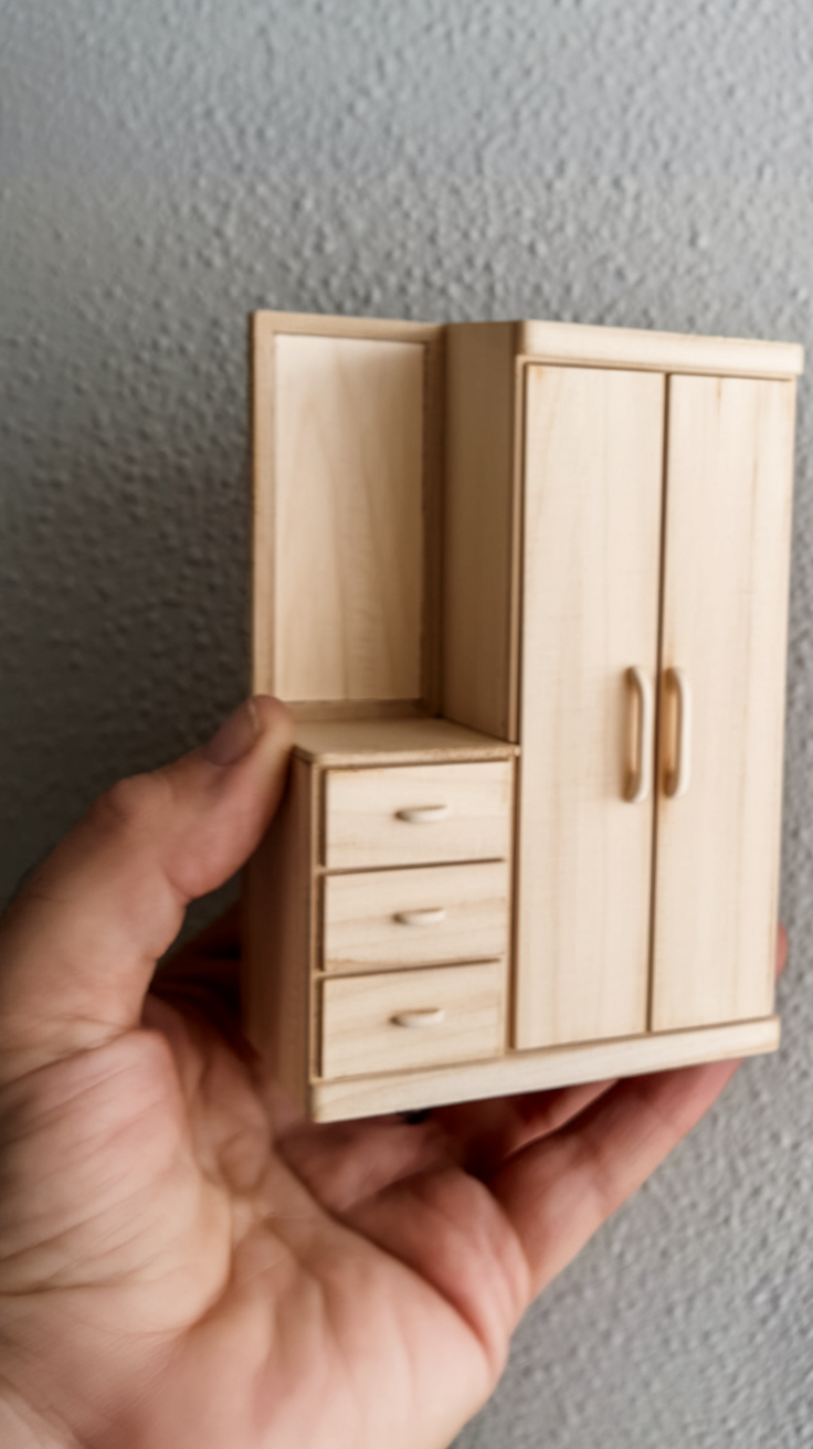 Mini Craft Doll Furniture