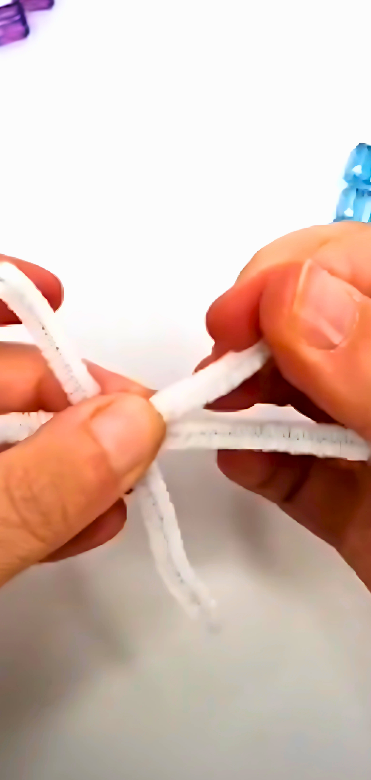 Quick Beaded Pipe Cleaner Snowflakes