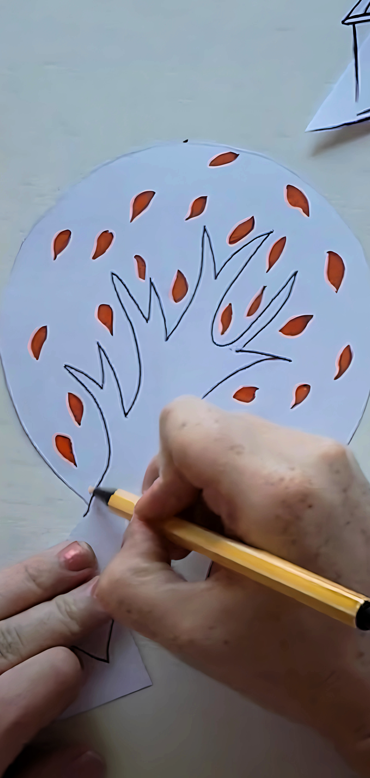 Beautiful Four Seasons Tree Craft
