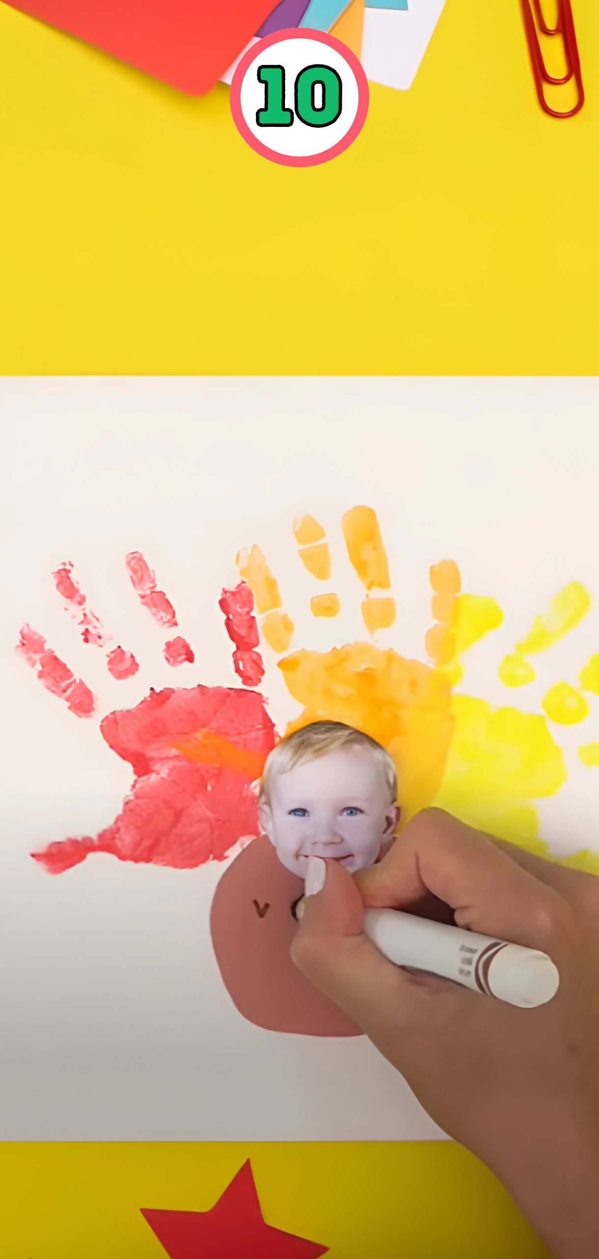 Silly Personalized Footprint Turkey Craft for Kids