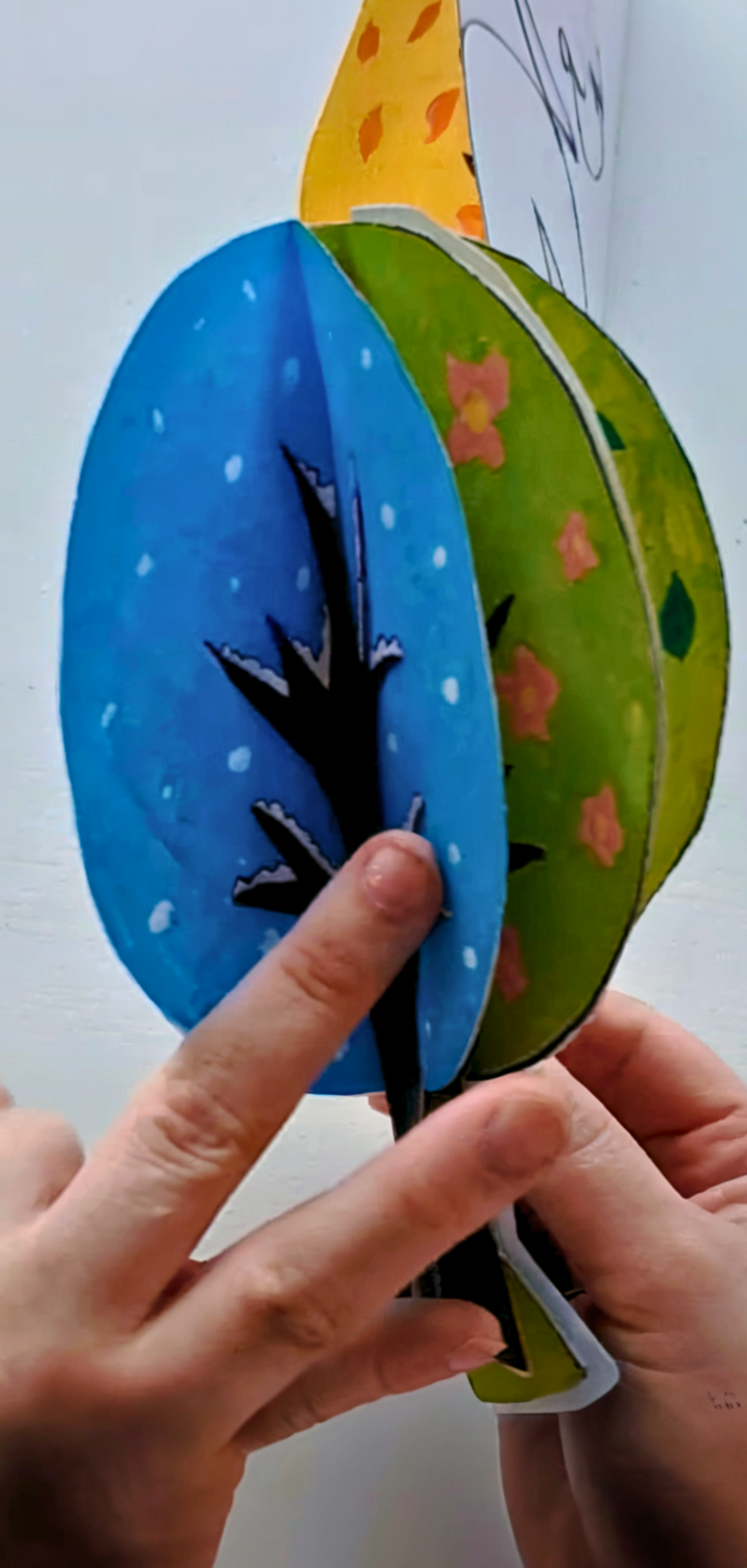 Beautiful Four Seasons Tree Craft