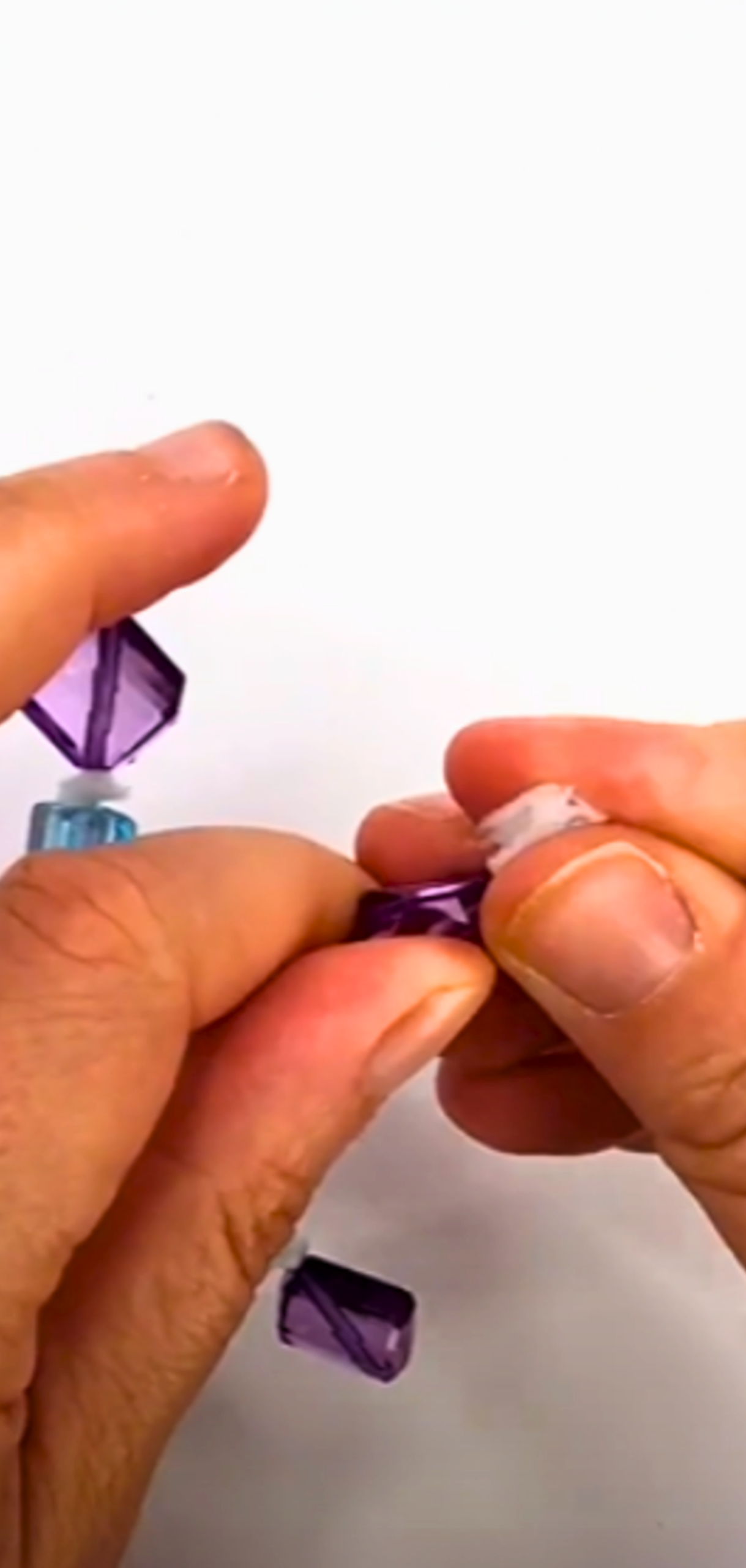 Quick Beaded Pipe Cleaner Snowflakes