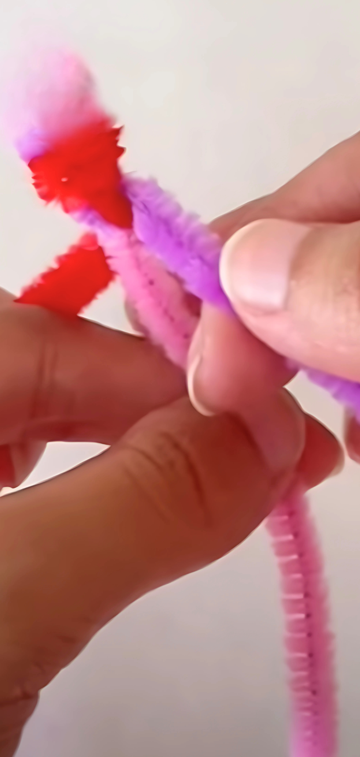 Easy Braided Pipe Cleaner Bracelets