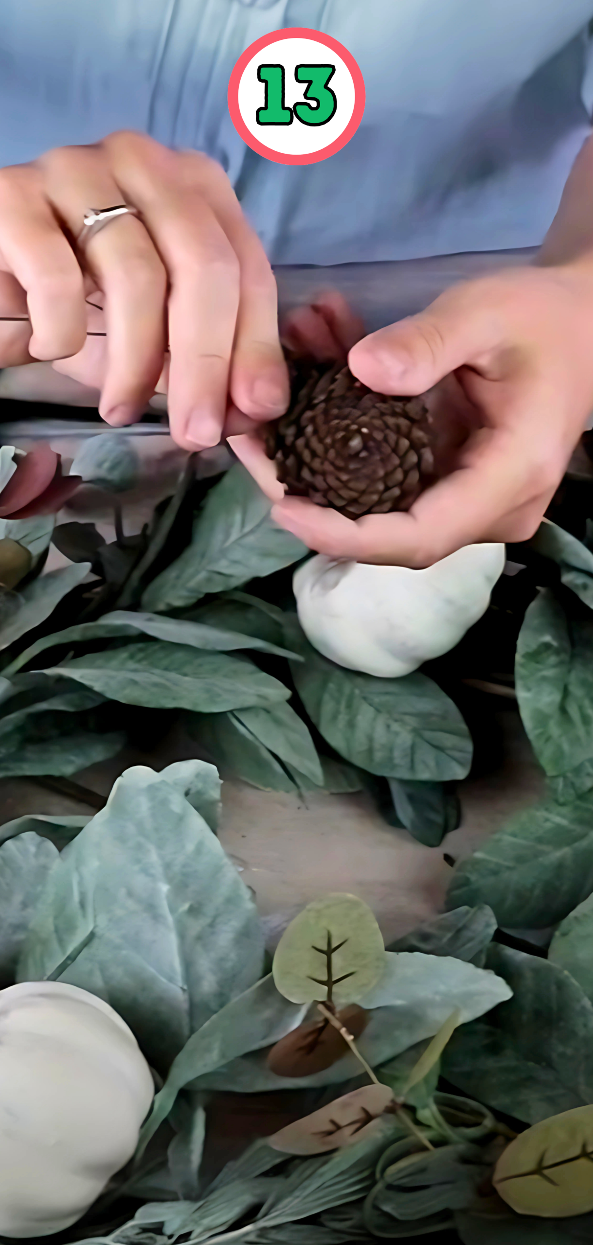Making Your Plastic Painted Pumpkins Look Real