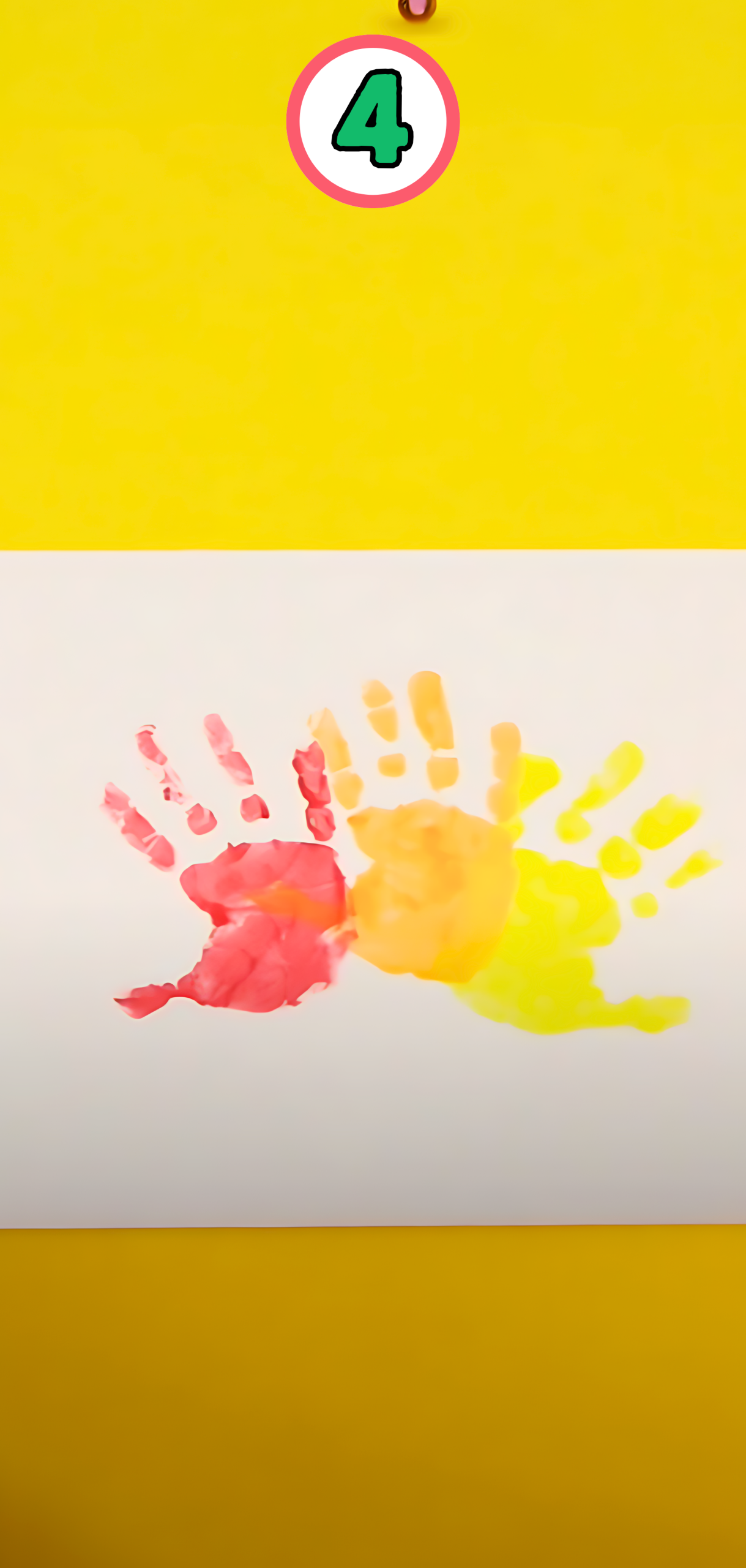 Silly Personalized Footprint Turkey Craft for Kids