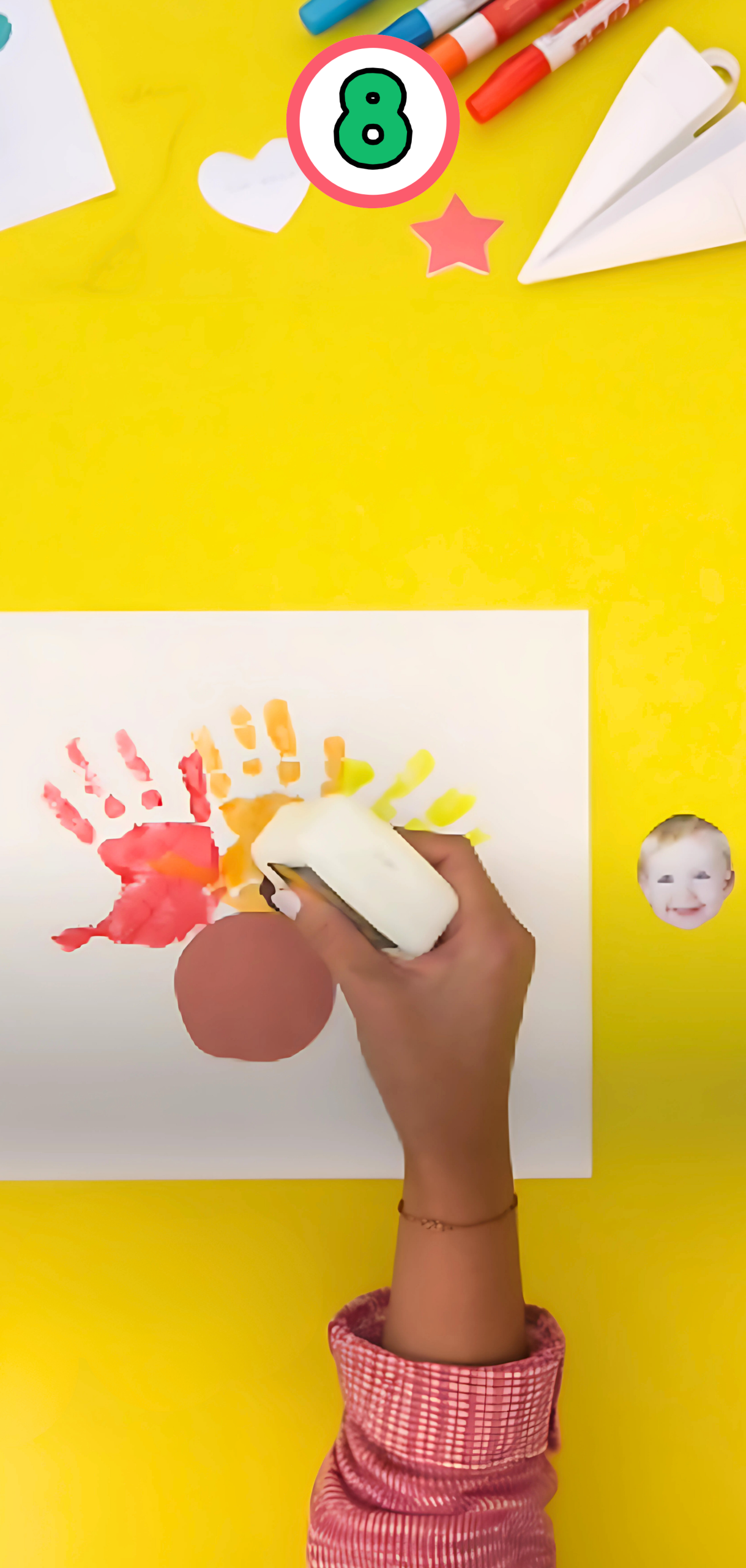Silly Personalized Footprint Turkey Craft for Kids