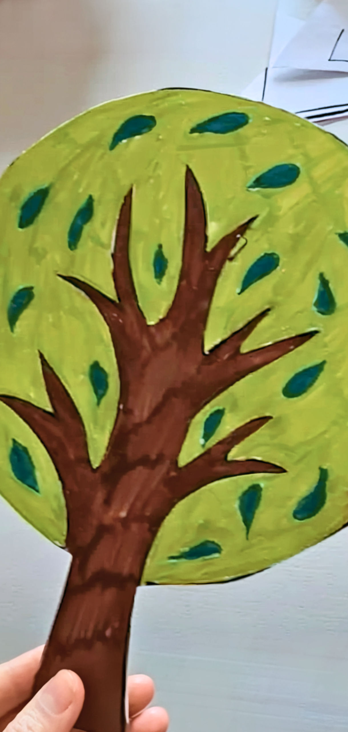 Beautiful Four Seasons Tree Craft